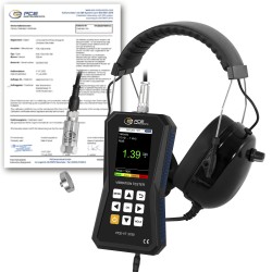 PCE-VT 3750-ICA Rezgésmérő kalibrálva