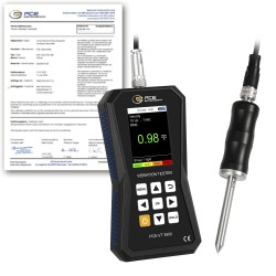 PCE-VT 3800S-ICA Rezgésmérő készülék adatgyűjtővel