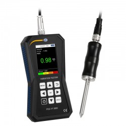 PCE-VT 3800S Rezgésmérő készülék adat gyűjtővel fogantyúval és mérőheggyel