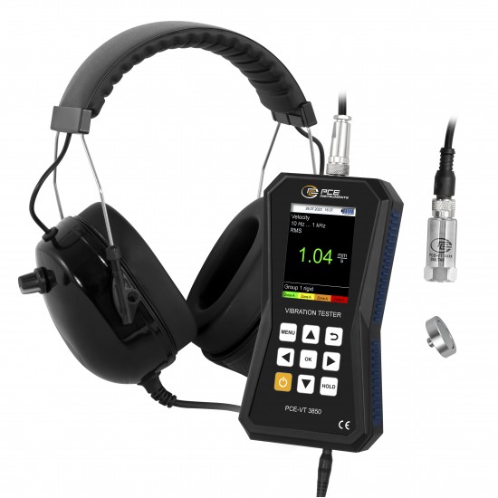 PCE-VT 3850 Gyorsulásméro