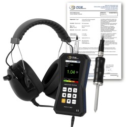 PCE-VT 3850S-ICA Rezgésmérő kalibrálva