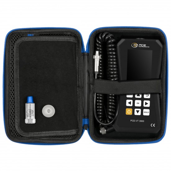 PCE-VT 3900-ICA Rezgésmérő készülék