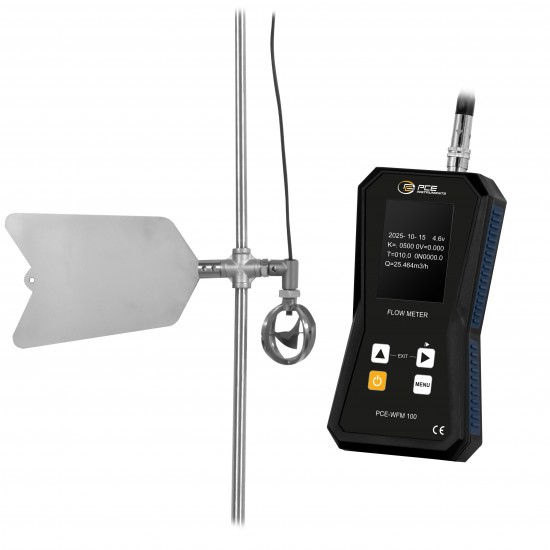 PCE-WFM 100 Áramlásmérő