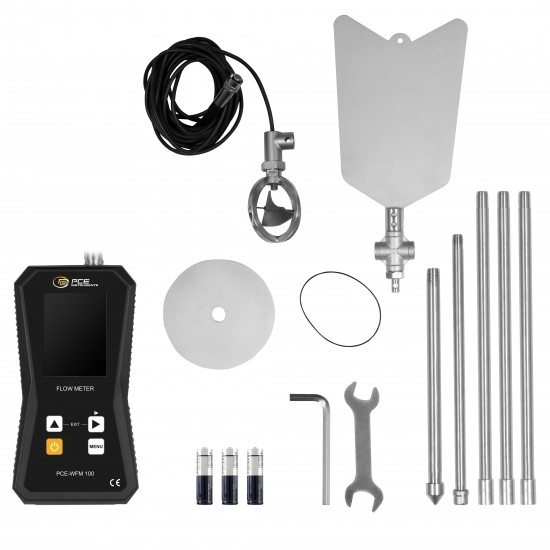 PCE-WFM 100 Áramlásmérő