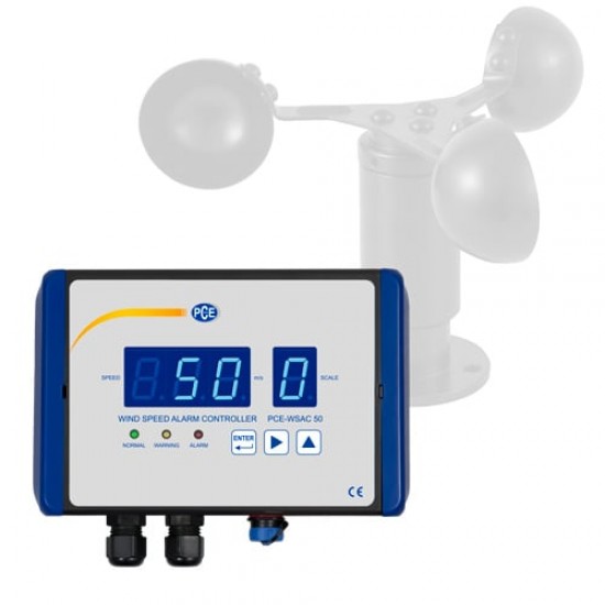 PCE-WSAC 50-210 Szél előre jelző rendszer